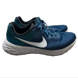 Nike Revolution 6 Next Nature Men's 8.5 Blue Running Shoes